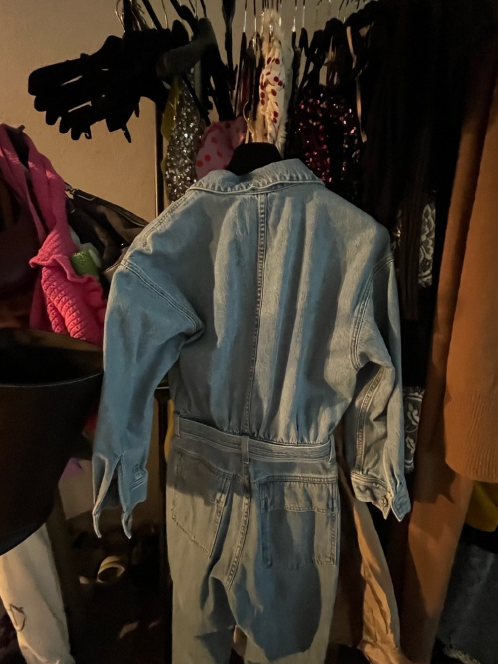 CITIZENS of HUMANITY- Blue Jean Jumpsuit / size XS - Picture 7 of 10